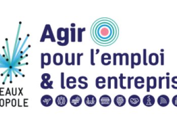 Logo de Bordeaux Métropole, agir pour l'emploi et les entreprises